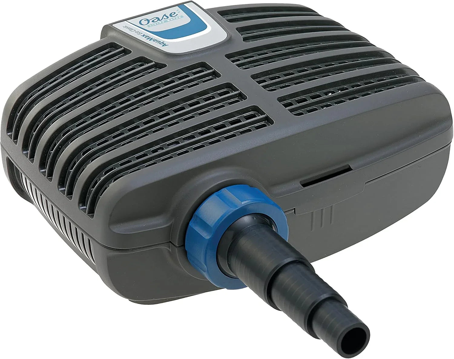 OASE 51096 Filter und Bachlaufpumpe AquaMax Eco Classic 5500, 5300 l/h Förderleistung, energiesparende Bachlaufpumpe, Teichpumpe, Filter, Pumpe, Bachlauf, Dunkelgrau