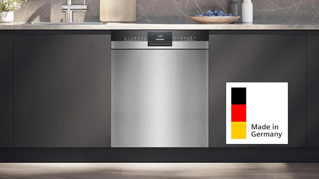Siemens SN63EX06VE, iQ300 Smarter Geschirrspüler, Vollintegrierte Spülmaschine, 60 cm, Besteckschublade, Extra leise, varioSpeed, Automatische Türöffnung, Dreifach rackMatic, infoLight, intesiveZone