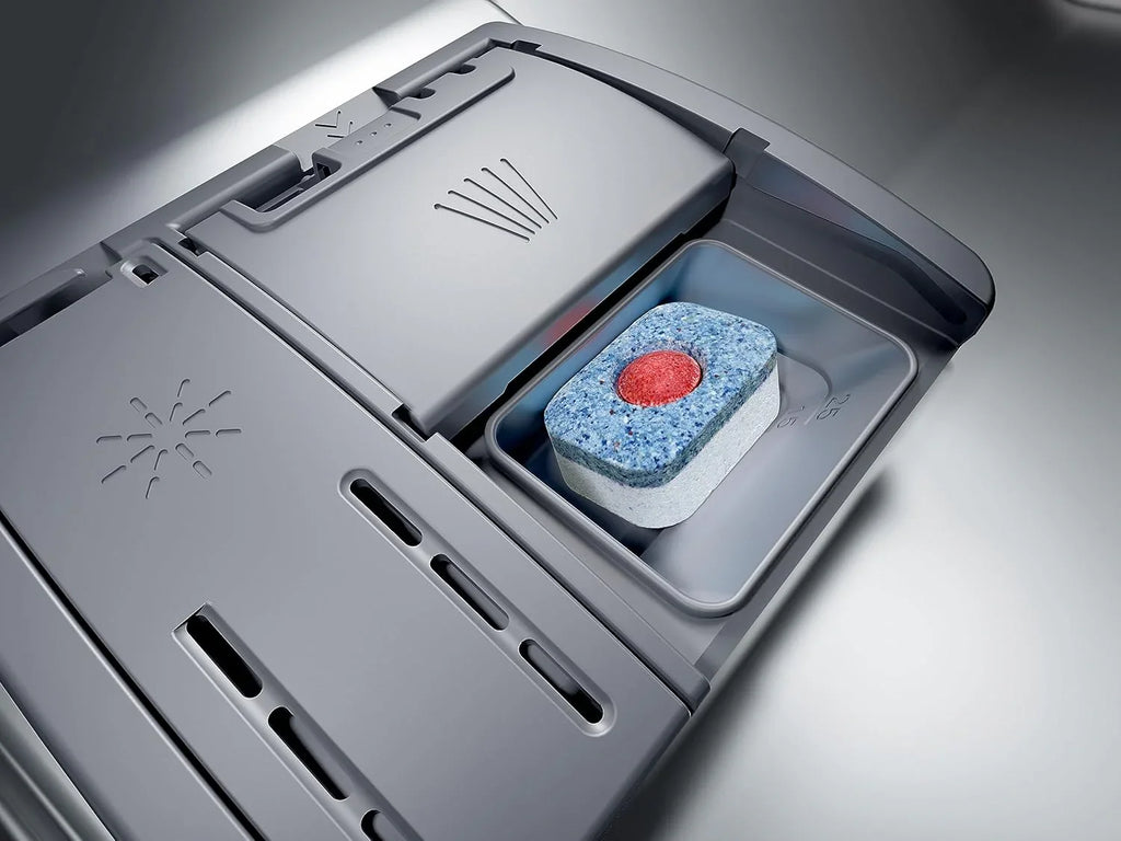 Siemens SN63EX06VE, iQ300 Smarter Geschirrspüler, Vollintegrierte Spülmaschine, 60 cm, Besteckschublade, Extra leise, varioSpeed, Automatische Türöffnung, Dreifach rackMatic, infoLight, intesiveZone