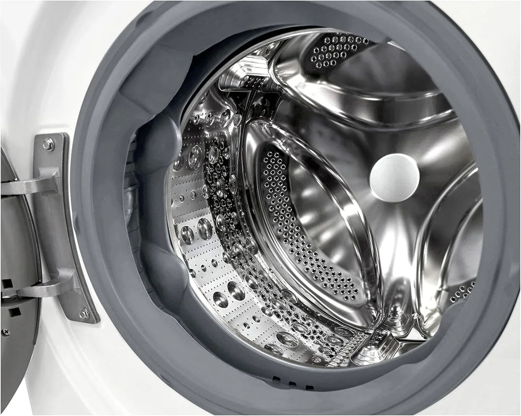LG F4WV7080, Klasse A, Frontlader-Waschmaschine 8 kg, 1400 U/Min, AI Direct Drive, Wi-Fi, Tiefenreinigung mit Dampf, Groe Kapazitt, TRIPLE A, Auentür aus Sicherheitsglas, 62 x 60 x 85 cm  Wei