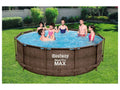 »Steel Pro Max™ DELUXE SERIES™« Framepool-Set, mit Filterpumpe und Leiter