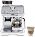 De'Longhi La Specialista Arte EC9155.MB Siebtrgermaschine, Espressomaschine mit Mahlwerk, 8 Mahlgrade, 15 Bar, 3 Temperaturen, Milchschaumdüse, 1300 W, 1,5 l Tank, Edelstahl/Schwarz inkl. Barista-Kit