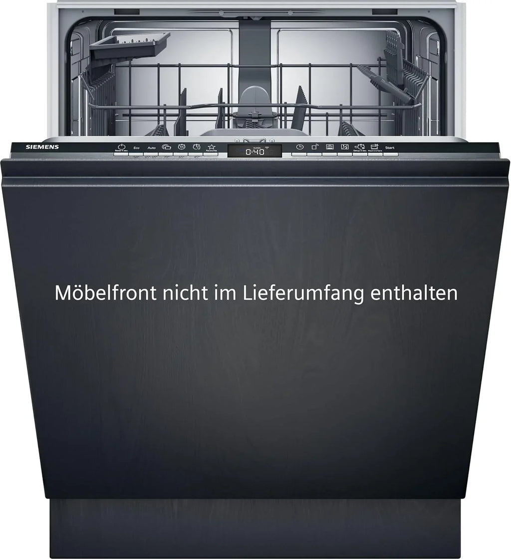 Siemens SN63EX06VE, iQ300 Smarter Geschirrspüler, Vollintegrierte Spülmaschine, 60 cm, Besteckschublade, Extra leise, varioSpeed, Automatische Türöffnung, Dreifach rackMatic, infoLight, intesiveZone