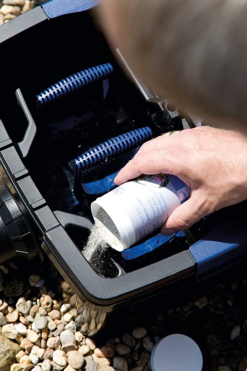 OASE 51096 Filter und Bachlaufpumpe AquaMax Eco Classic 5500, 5300 l/h Förderleistung, energiesparende Bachlaufpumpe, Teichpumpe, Filter, Pumpe, Bachlauf, Dunkelgrau