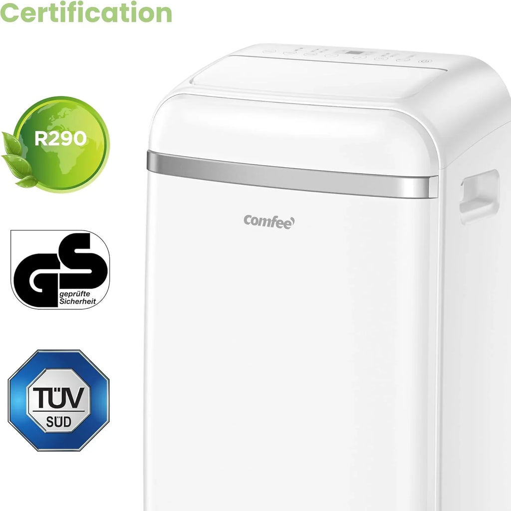 Comfee Mobiles Klimagert Easy Cool 2.0, 7000 BTU 2,0kW, Kühlen&Ventilieren&Entfeuchten, Raumgre bis 68m(25㎡), APP-Steuerung/Alexa/Google Home/IFTTT, Mobile Klimaanlage mit Abluftschlauch