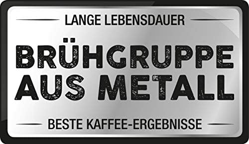 Krups Essential Kaffeevollautomat mit Milchschlauch, 2-Tassen-Funktion, LCD-Display, Einfache Reinigung, Kaffeemaschine, TÜV-Siegel, Schwarz, EA816031