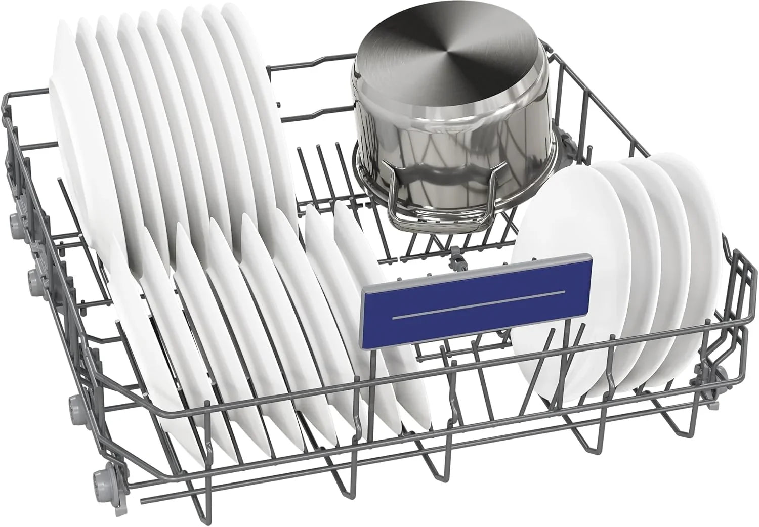 Siemens SN63EX06VE, iQ300 Smarter Geschirrspüler, Vollintegrierte Spülmaschine, 60 cm, Besteckschublade, Extra leise, varioSpeed, Automatische Türöffnung, Dreifach rackMatic, infoLight, intesiveZone