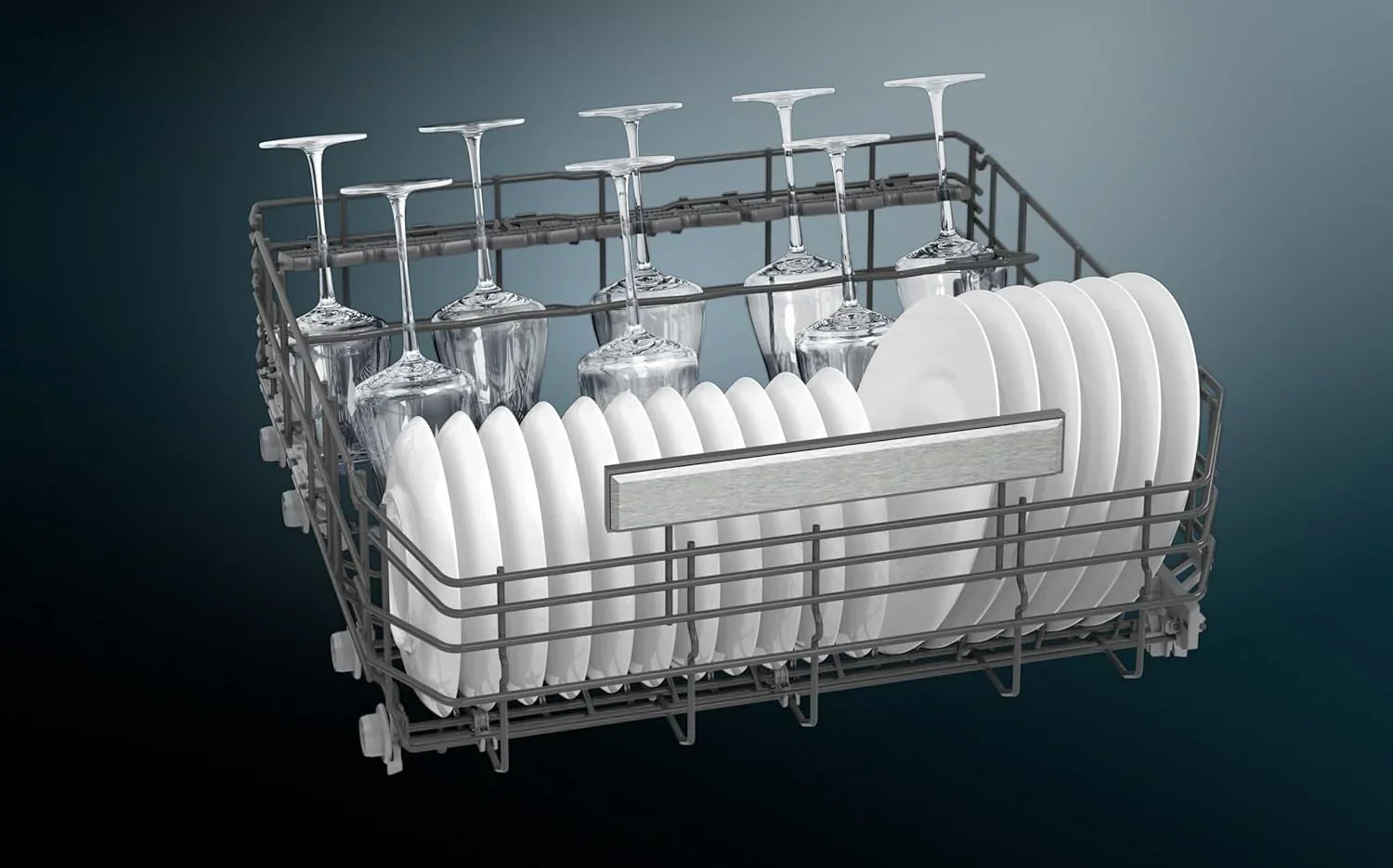 Siemens SN63EX06VE, iQ300 Smarter Geschirrspüler, Vollintegrierte Spülmaschine, 60 cm, Besteckschublade, Extra leise, varioSpeed, Automatische Türöffnung, Dreifach rackMatic, infoLight, intesiveZone