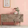 Meuble Multimédia et Buffet de Rangement Style Moderne