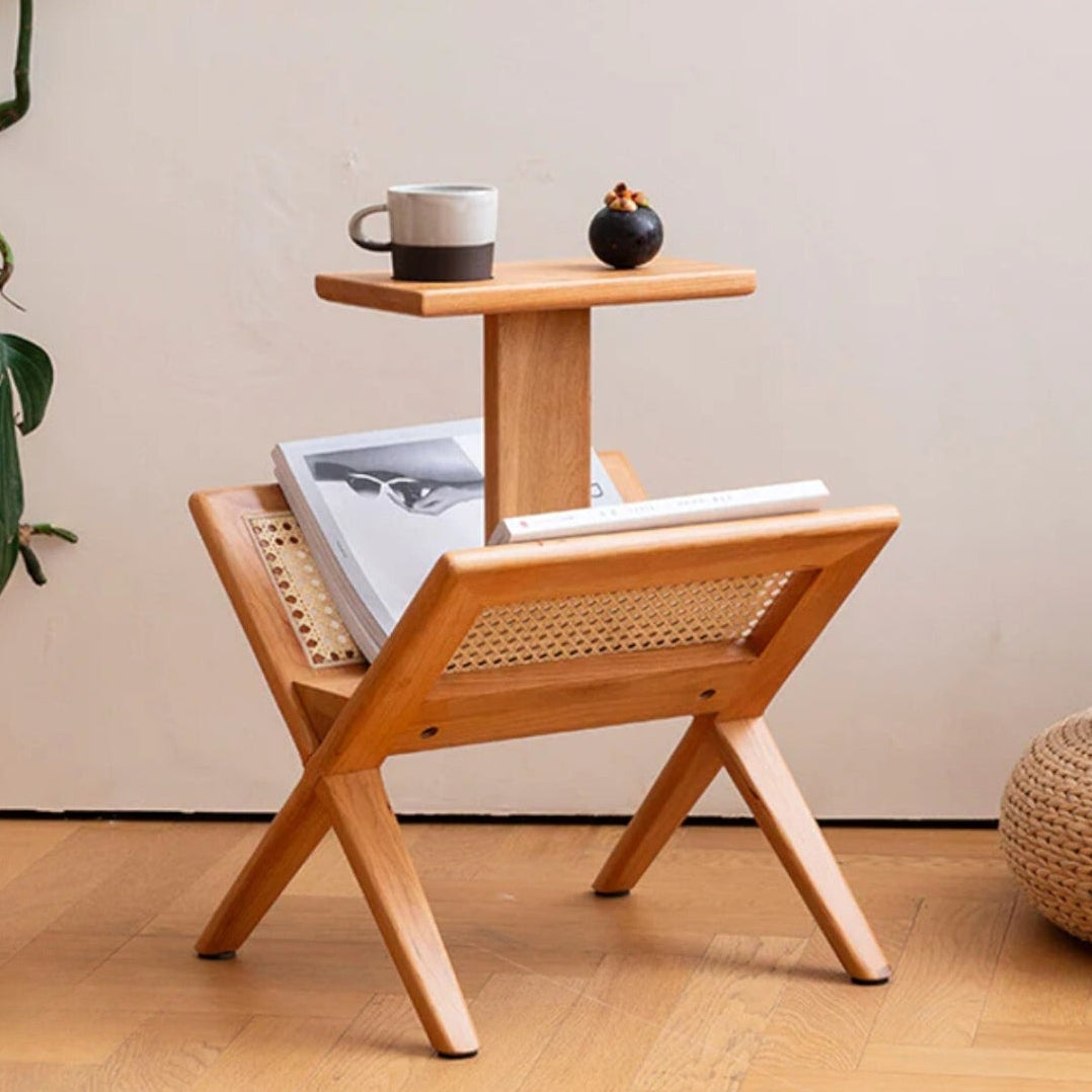 Table Basse Frêne & Rotin Eider