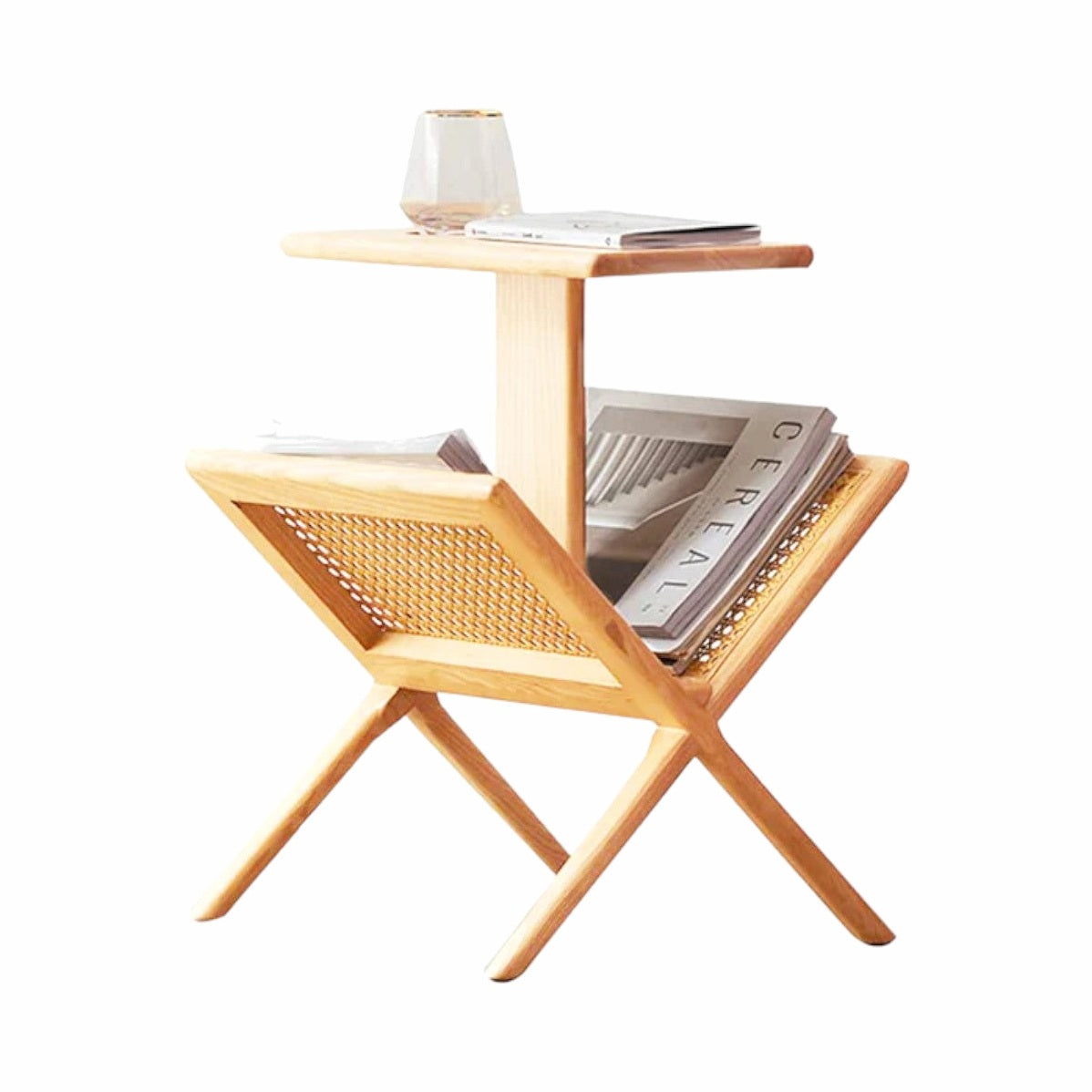 Table Basse Frêne & Rotin Eider