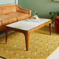 Table Basse Marbre & Laiton Mare
