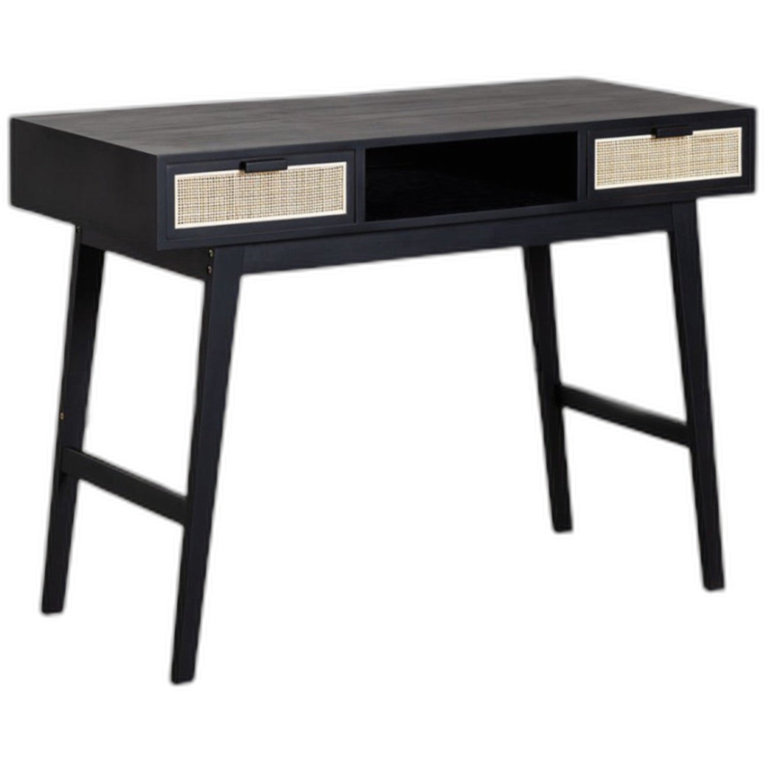 Table Console d'Étude en Bois Massif