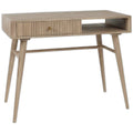 Table d'Étude en Bois Massif  Design Minimaliste pour Bureau