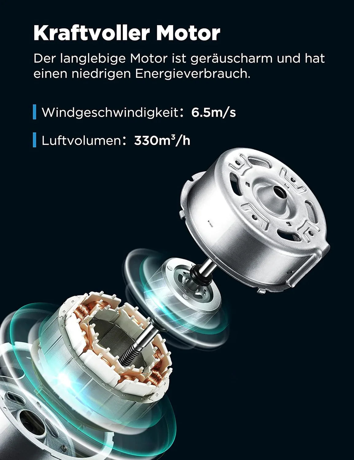 Midea Luftkühler mit Wasserkühlung, Klimaanlage Mobil, Ventilator mit 5L Wasserkühlung, Luftbefeuchter und Ionisation, Klimaanlage Ohne Abluftschlauch, 355m/h, Ventilator mit Fernbedienung,55W,Wei