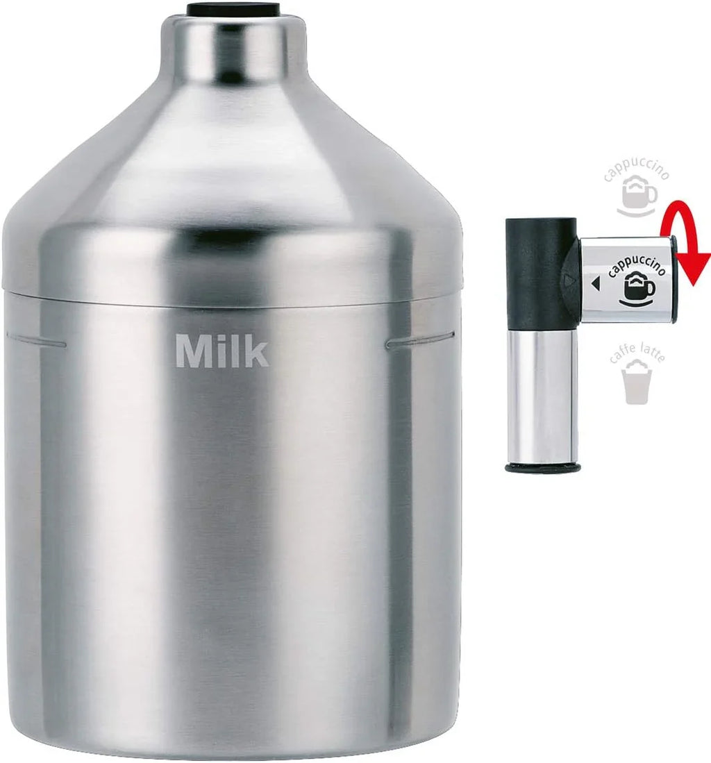 Krups Essential Kaffeevollautomat mit Milchschlauch, 2-Tassen-Funktion, LCD-Display, Einfache Reinigung, Kaffeemaschine, TÜV-Siegel, Schwarz, EA816031