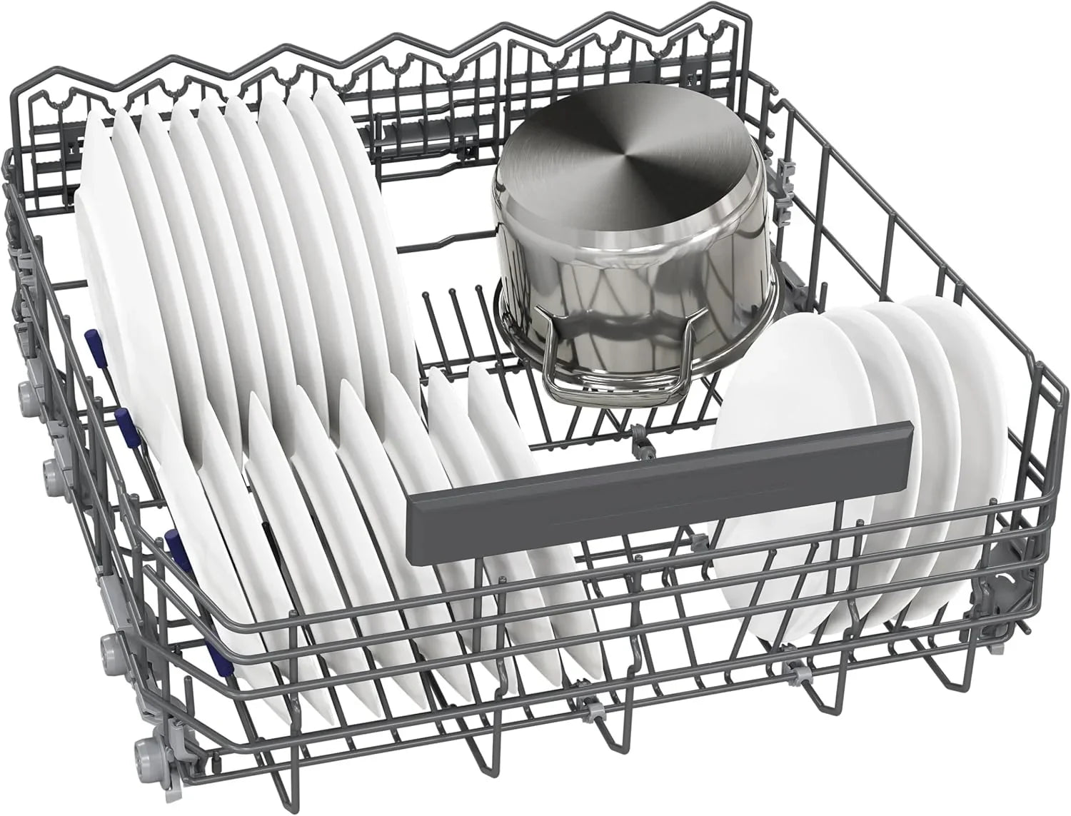Siemens SN63EX06VE, iQ300 Smarter Geschirrspüler, Vollintegrierte Spülmaschine, 60 cm, Besteckschublade, Extra leise, varioSpeed, Automatische Türöffnung, Dreifach rackMatic, infoLight, intesiveZone