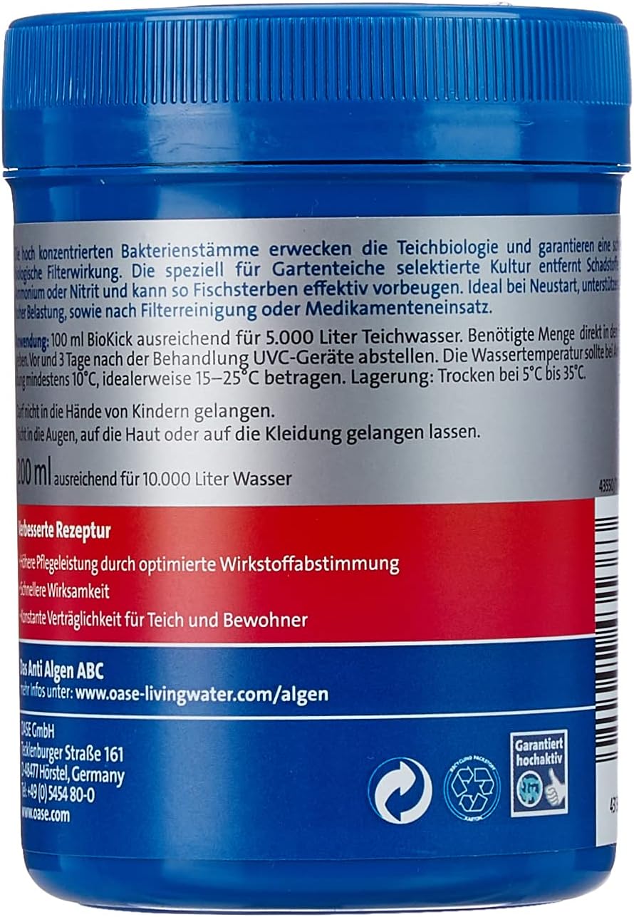 OASE 51096 Filter und Bachlaufpumpe AquaMax Eco Classic 5500, 5300 l/h Förderleistung, energiesparende Bachlaufpumpe, Teichpumpe, Filter, Pumpe, Bachlauf, Dunkelgrau