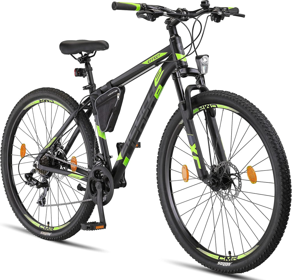 Licorne Bike Effect Premium Mountainbike Aluminium Discbremse Jungen Mädchen 21 Gang