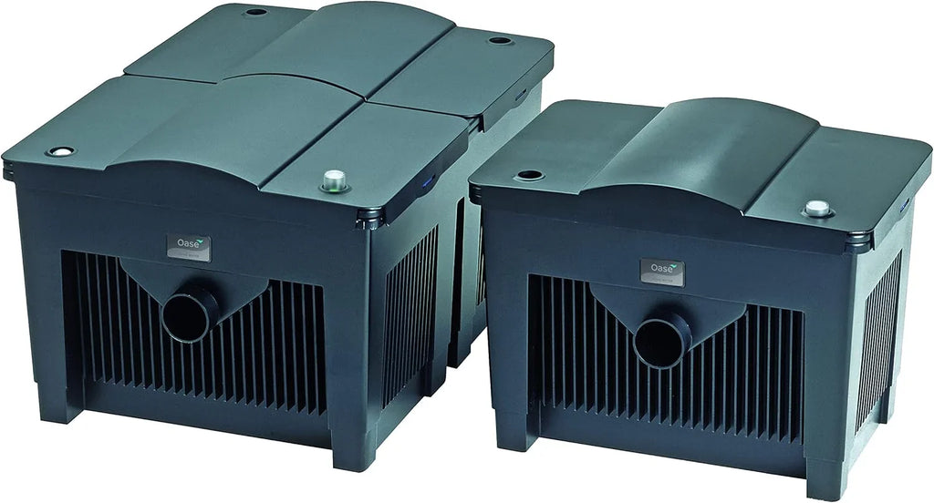OASE 51096 Filter und Bachlaufpumpe AquaMax Eco Classic 5500, 5300 l/h Förderleistung, energiesparende Bachlaufpumpe, Teichpumpe, Filter, Pumpe, Bachlauf, Dunkelgrau