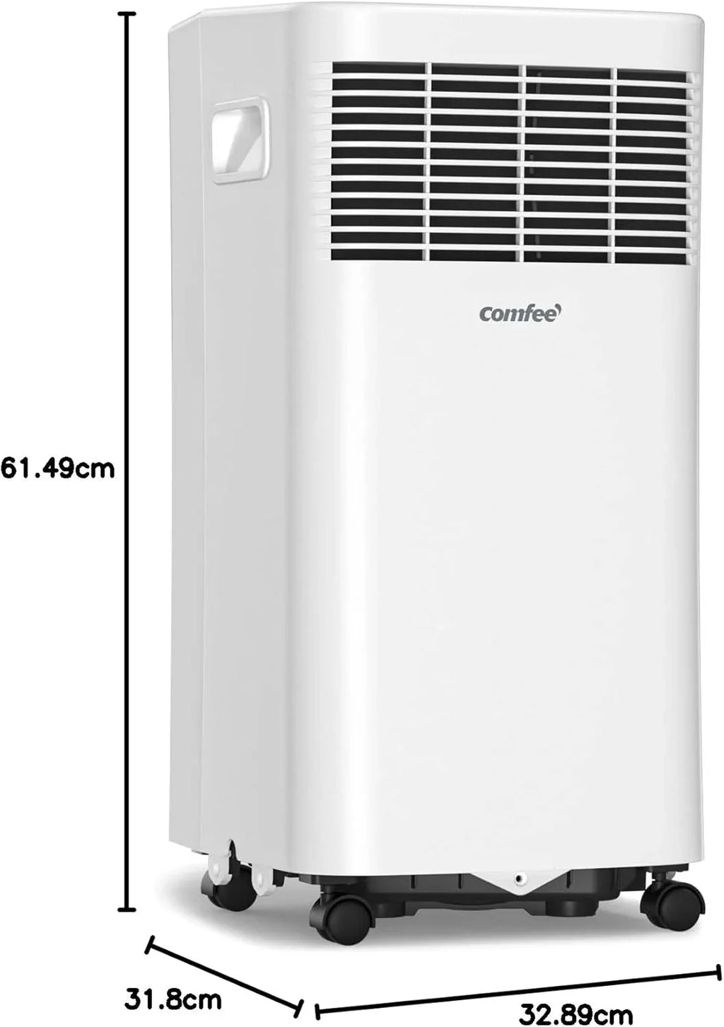 Comfee Mobiles Klimagert Easy Cool 2.0, 7000 BTU 2,0kW, Kühlen&Ventilieren&Entfeuchten, Raumgre bis 68m(25㎡), APP-Steuerung/Alexa/Google Home/IFTTT, Mobile Klimaanlage mit Abluftschlauch
