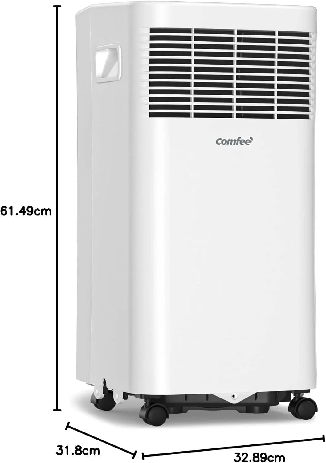 Comfee Mobiles Klimagert Easy Cool 2.0, 7000 BTU 2,0kW, Kühlen&Ventilieren&Entfeuchten, Raumgre bis 68m(25㎡), APP-Steuerung/Alexa/Google Home/IFTTT, Mobile Klimaanlage mit Abluftschlauch