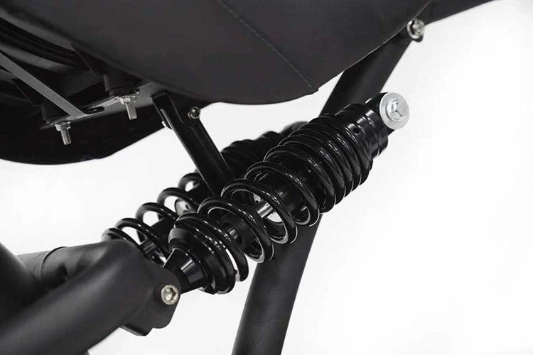 Elektro-Chopper Mangosteen M1 in Mattgrün – 2000W Hochleistungsmotor und Stilvoll